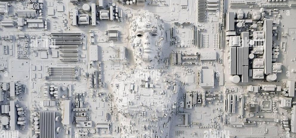 Technology and machinery visual from Humans & Machines company profile